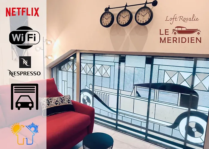 Loft Rosalie - Le Meridien A Charbonniere Les Bains - Parking - Netflix - Wifi